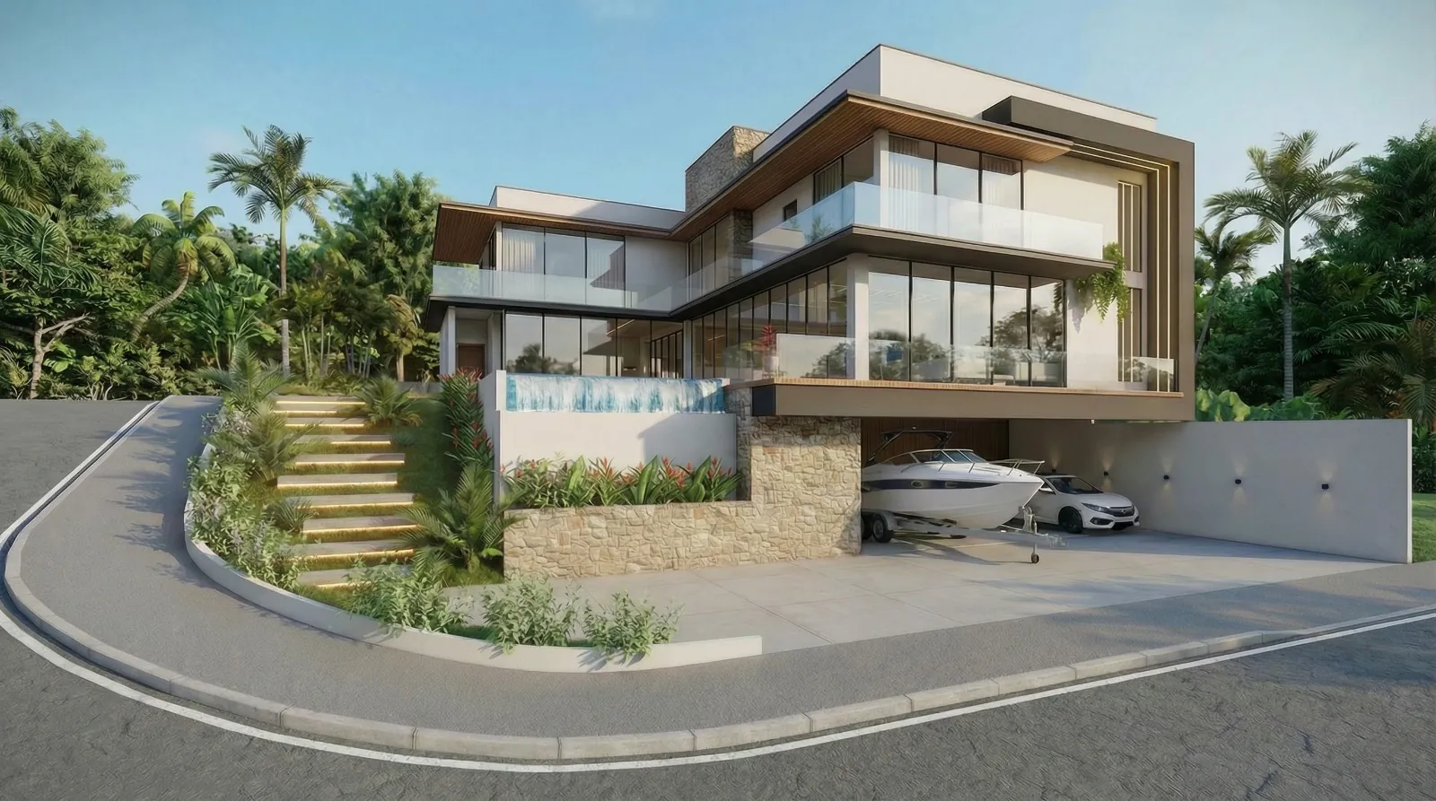 Casa Represa Nazaré Paulista – projeto SteelPRO em Nazaré Paulista/SP